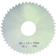 Metall-Kreissägeblatt HSS DIN1838B 50x1,2x13mm 40 Zähne, grobgezahnt